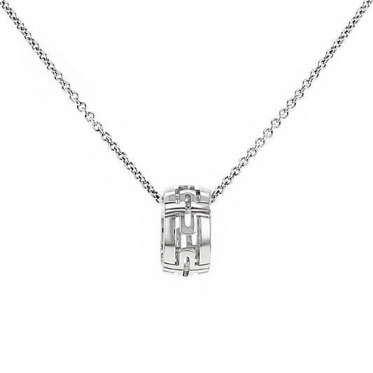 [✨ROSE✨]PARENTESI NECKLACE SILVER