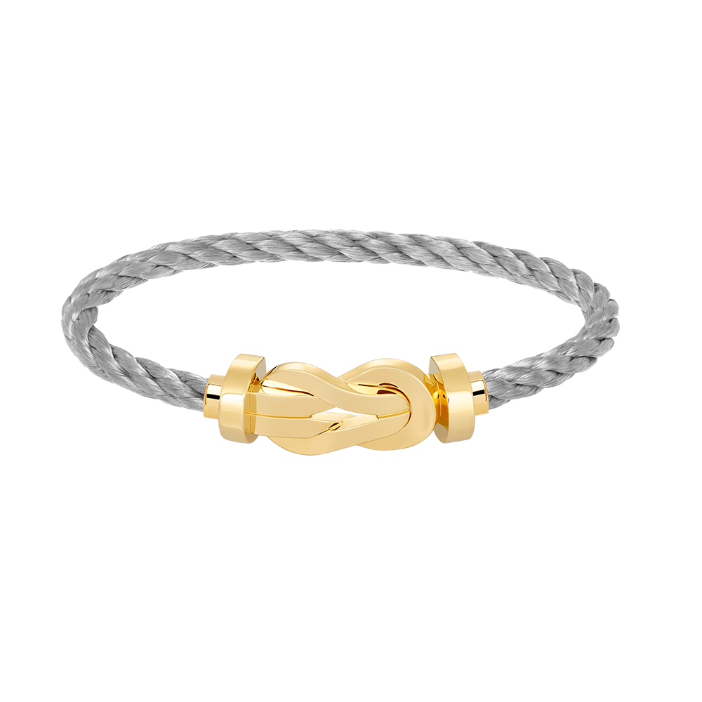 [✨ROSE✨]CHANCE LARGE 8 FIGURE BUCKLE NO DIAMOND BRACELET GOLD
