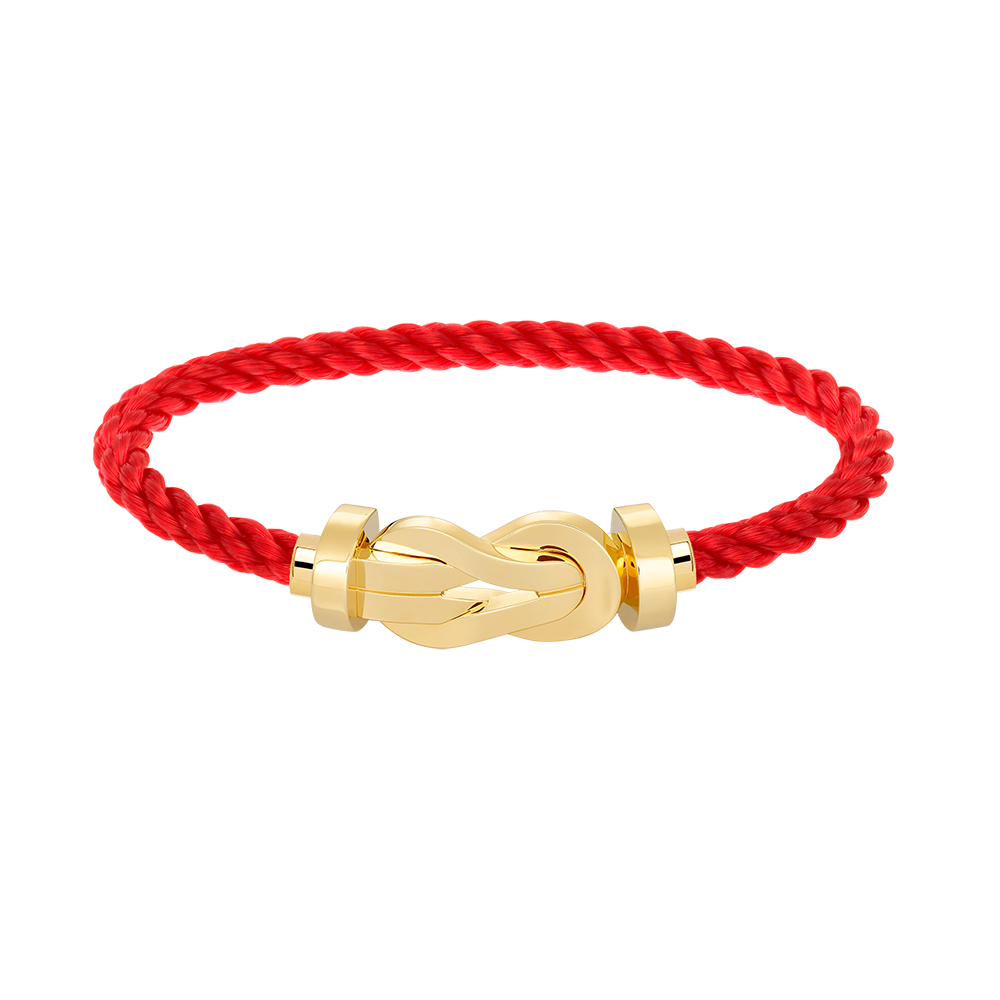 [✨ROSE✨]CHANCE LARGE 8 FIGURE BUCKLE NO DIAMOND BRACELET GOLD