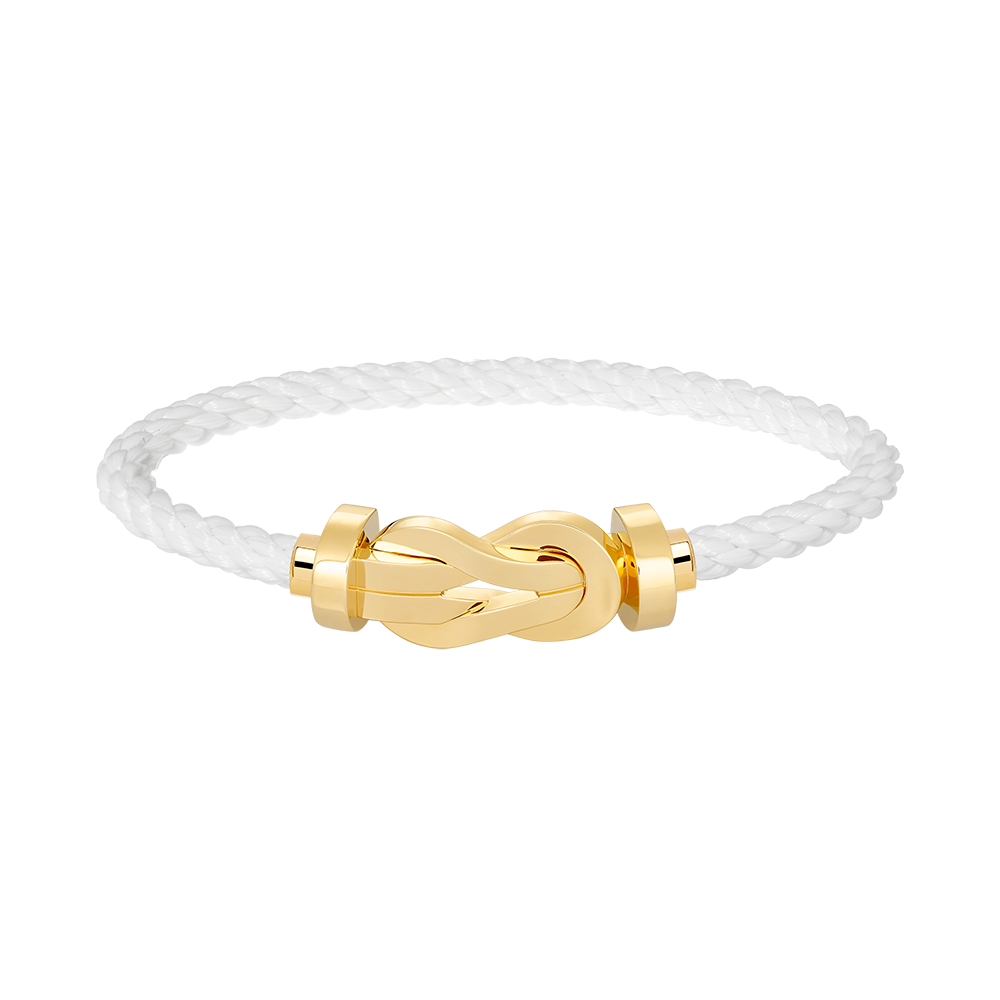 [✨ROSE✨]CHANCE LARGE 8 FIGURE BUCKLE NO DIAMOND BRACELET GOLD