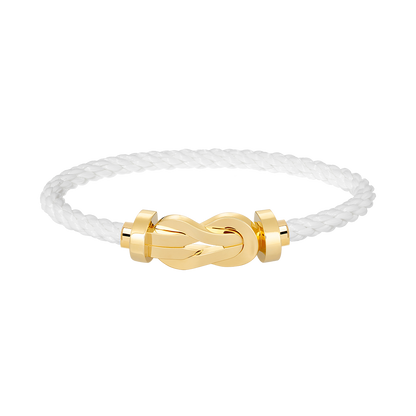 [✨ROSE✨]CHANCE LARGE 8 FIGURE BUCKLE NO DIAMOND BRACELET GOLD