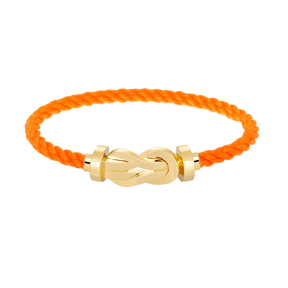 [✨ROSE✨]CHANCE LARGE 8 FIGURE BUCKLE NO DIAMOND BRACELET GOLD