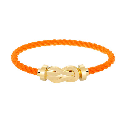 [✨ROSE✨]CHANCE LARGE 8 FIGURE BUCKLE NO DIAMOND BRACELET GOLD