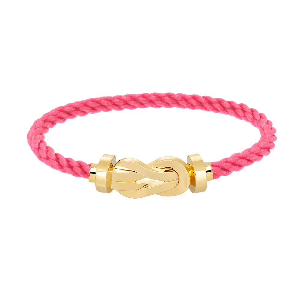 [✨ROSE✨]CHANCE LARGE 8 FIGURE BUCKLE NO DIAMOND BRACELET GOLD