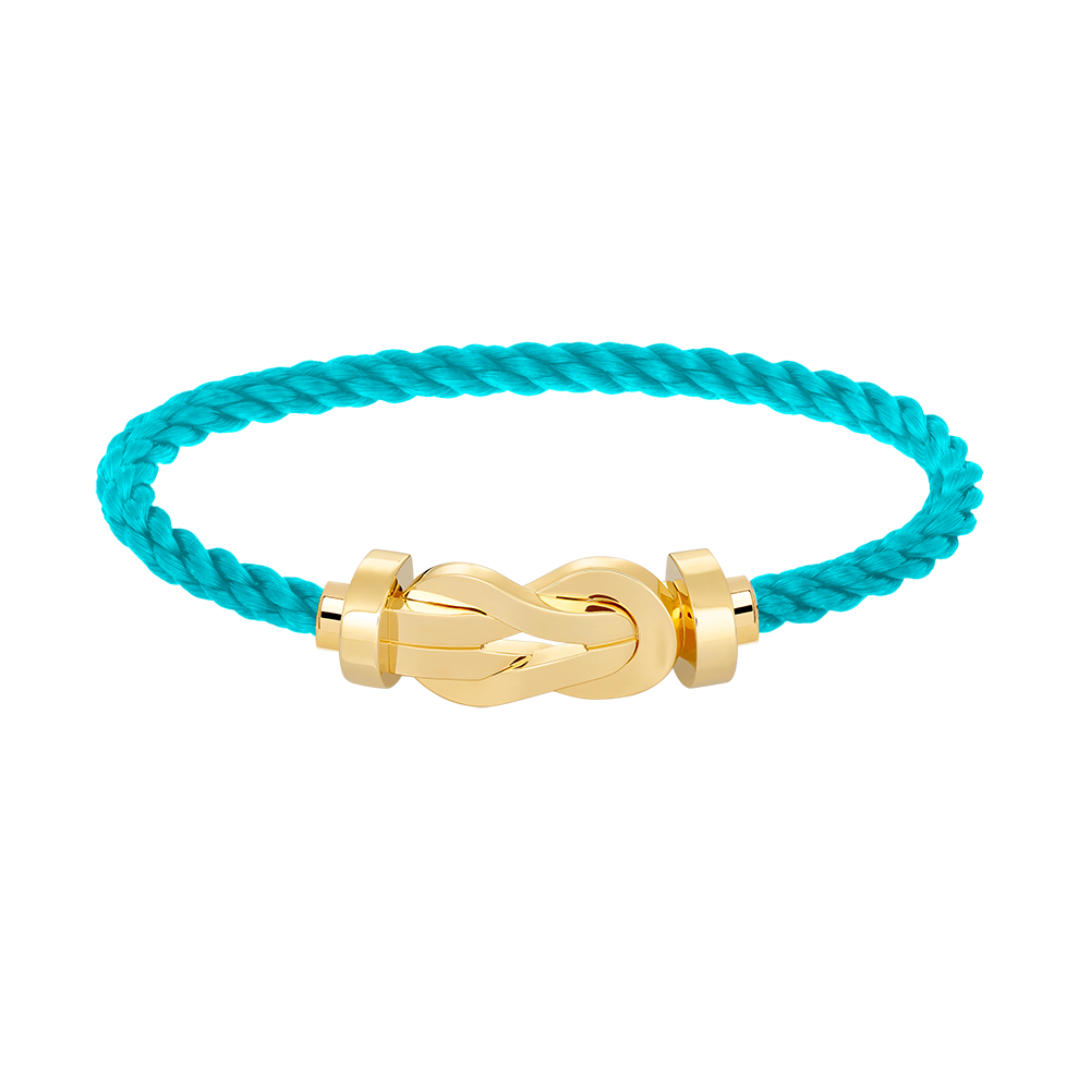 [✨ROSE✨]CHANCE LARGE 8 FIGURE BUCKLE NO DIAMOND BRACELET GOLD