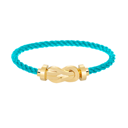[✨ROSE✨]CHANCE LARGE 8 FIGURE BUCKLE NO DIAMOND BRACELET GOLD