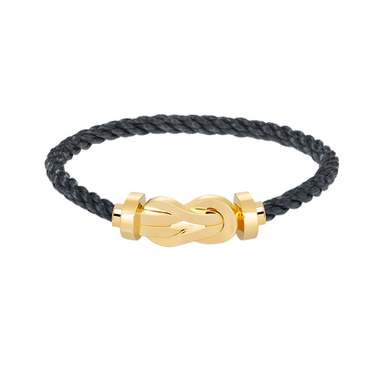 [✨ROSE✨]CHANCE LARGE 8 FIGURE BUCKLE NO DIAMOND BRACELET GOLD