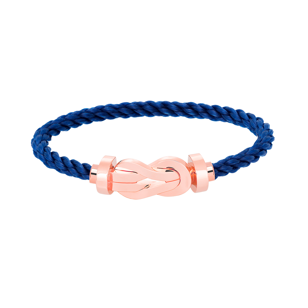 [✨ROSE✨]CHANCE LARGE 8 FIGURE BUCKLE NO DIAMOND BRACELET ROSE GOLD