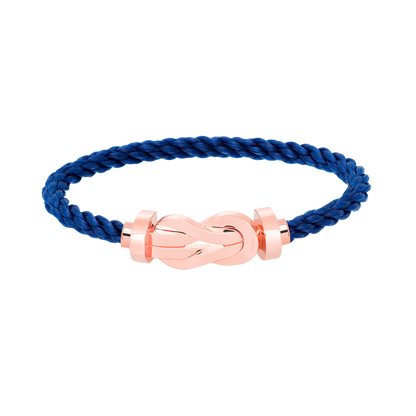 [✨ROSE✨]CHANCE LARGE 8 FIGURE BUCKLE NO DIAMOND BRACELET ROSE GOLD