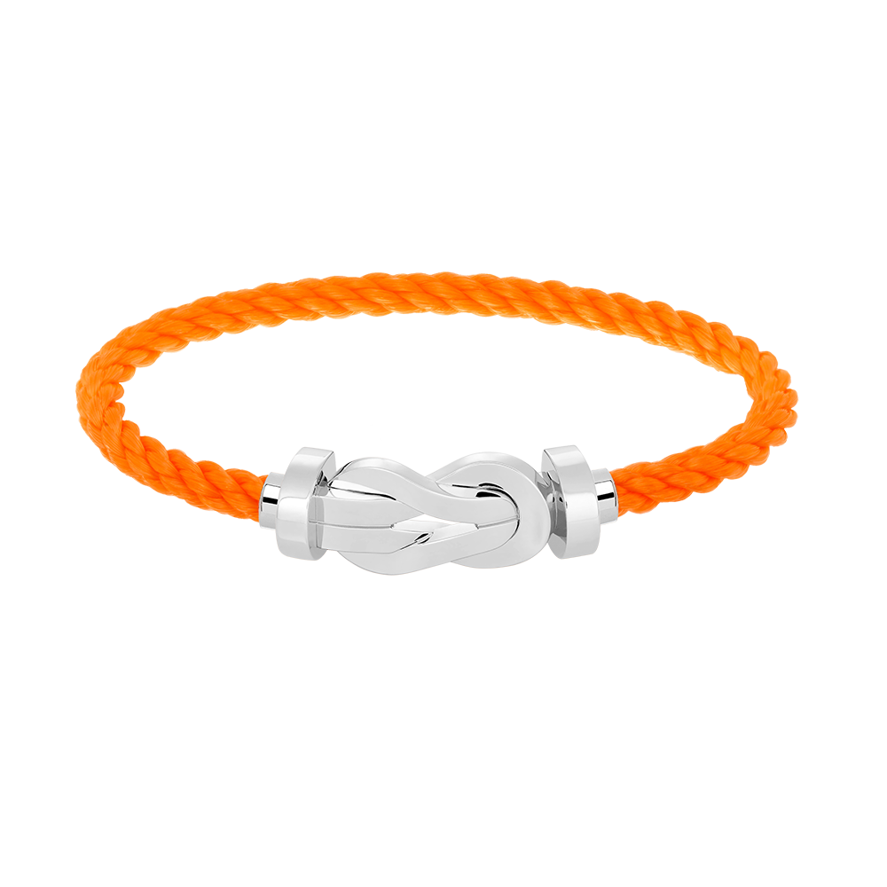[✨ROSE✨]CHANCE LARGE 8 FIGURE BUCKLE NO DIAMOND BRACELET SILVER