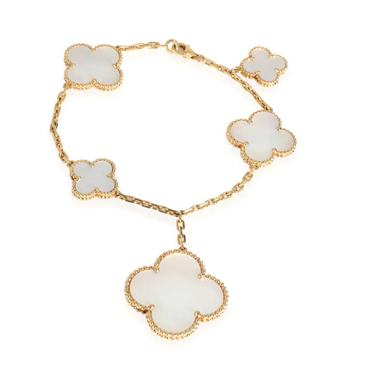 [✨ROSE✨]MAGIC CLOVER MOP GOLD BRACELET 5 MOTIFS