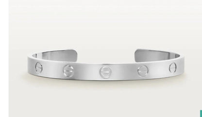 [✨ROSE✨]LOVE BRACELET 6.1MM OPEN CUFF