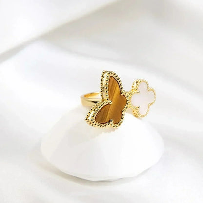 [✨ROSE✨]LUCKY BETWEEN THE FINGER RING