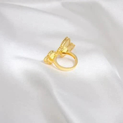 [✨ROSE✨]LUCKY BETWEEN THE FINGER RING