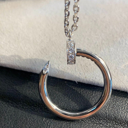 [✨ROSE✨]JUSTE NECKLACE SILVER