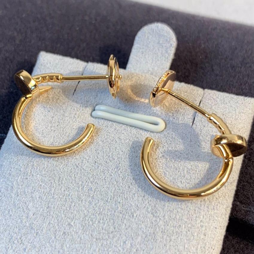 [✨ROSE✨]JUSTE EARRINGS PINK GOLD