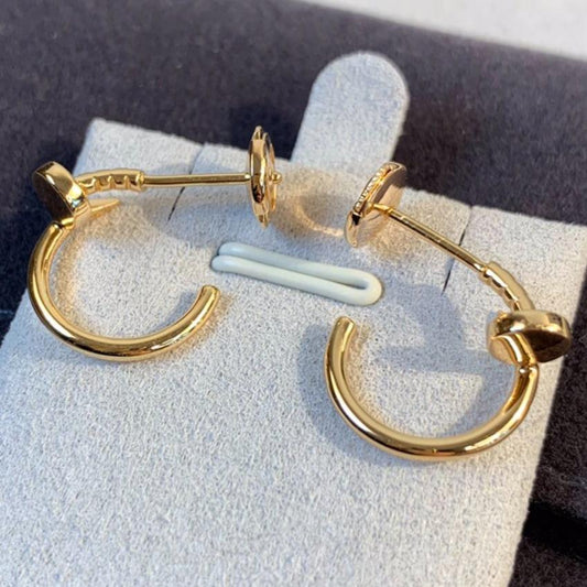[✨ROSE✨]JUSTE EARRINGS PINK GOLD