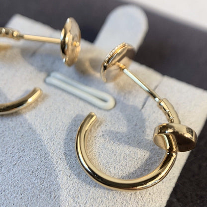 [✨ROSE✨]JUSTE EARRINGS PINK GOLD