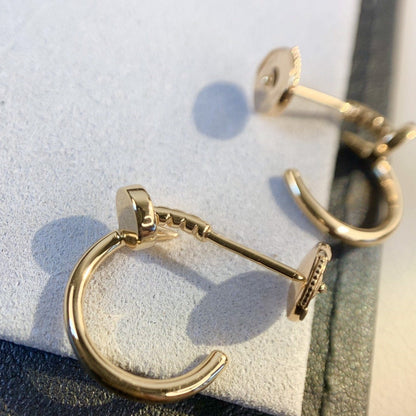 [✨ROSE✨]JUSTE EARRINGS PINK GOLD