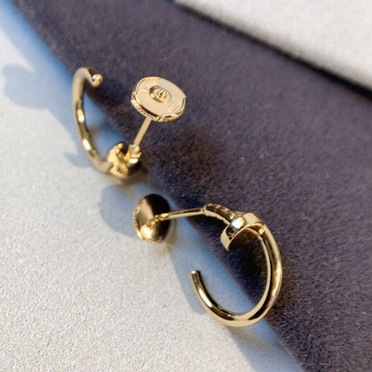 [✨ROSE✨]JUSTE EARRINGS PINK GOLD