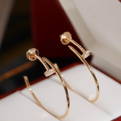 [✨ROSE✨]JUSTE EARRINGS DIAMONDS 1.8MM