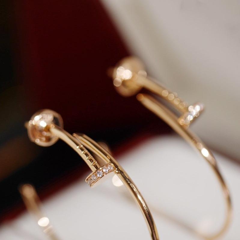 [✨ROSE✨]JUSTE EARRINGS DIAMONDS 1.8MM