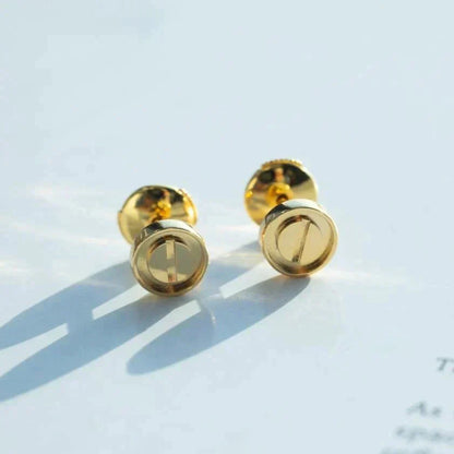[✨ROSE✨]LOVE EARRINGS GOLD 10MM