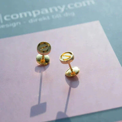 [✨ROSE✨]LOVE EARRINGS GOLD 10MM