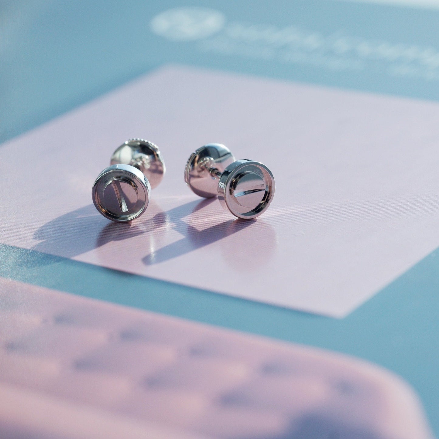 [✨ROSE✨]LOVE EARRINGS SILVER 10MM