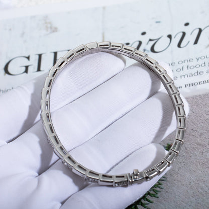 [✨ROSE✨]SERPENTI BRACELET SILVER DIAMOND