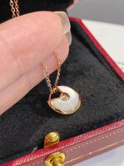 [✨ROSE✨]AMULETTE ROSE GOLD MOP NECKLACE
