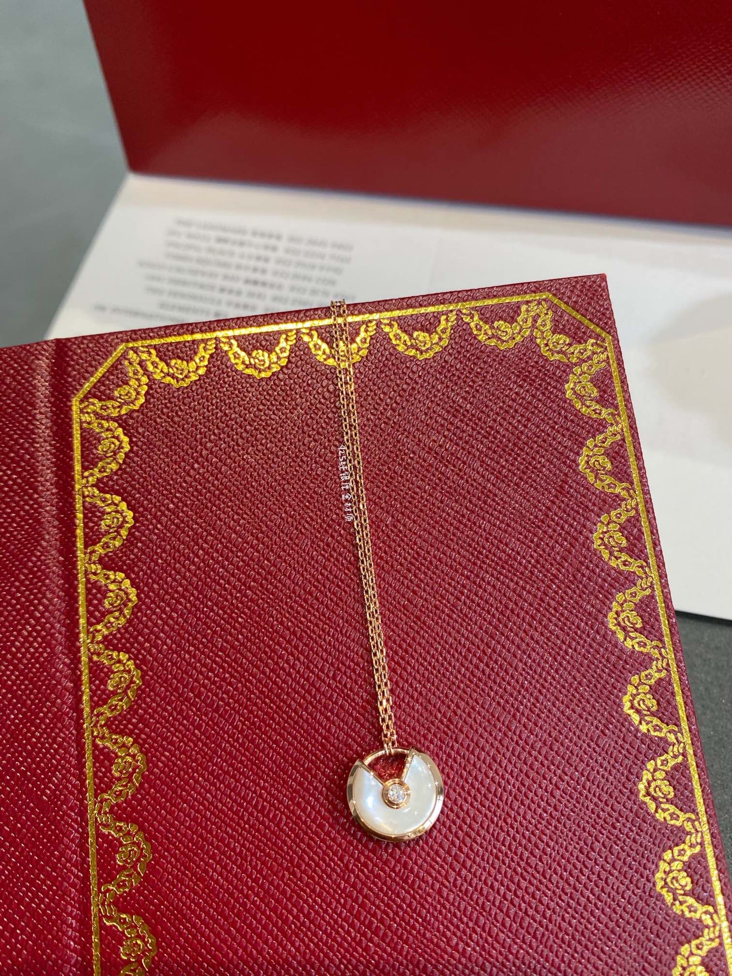 [✨ROSE✨]AMULETTE ROSE GOLD MOP NECKLACE