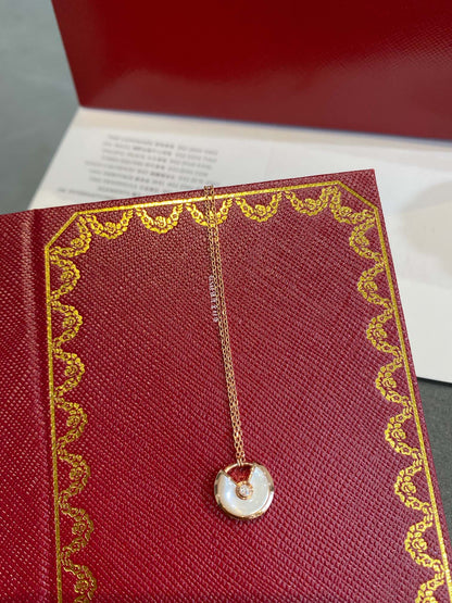 [✨ROSE✨]AMULETTE ROSE GOLD MOP NECKLACE