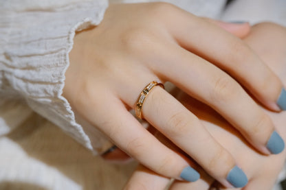 [✨ROSE✨]LOVE RING 2.65MM DIAMOND