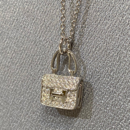 [✨ROSE✨]CONSTANCE PEDANT DIAMOND NECKLACE
