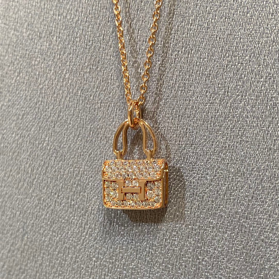 [✨ROSE✨]CONSTANCE PEDANT DIAMOND NECKLACE