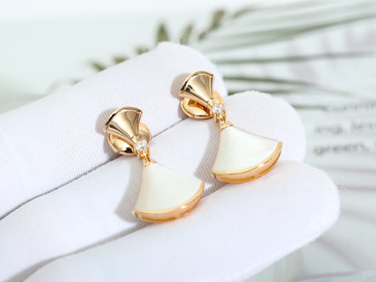 [✨ROSE✨]DREAM MOP PINK GOLD EARRINGS