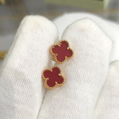 [✨ROSE✨]CLOVER MINI GOLD EARRINGS