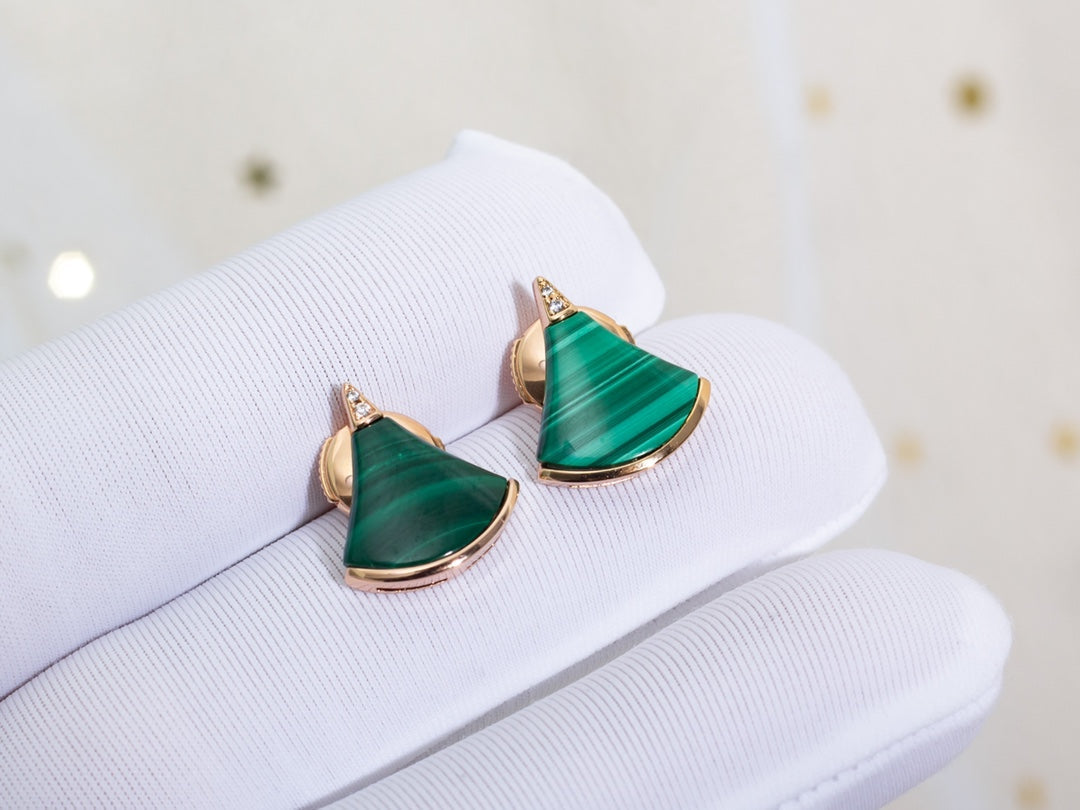 [✨ROSE✨]DIVAS DREAM EARRINGS PINK GOLD
