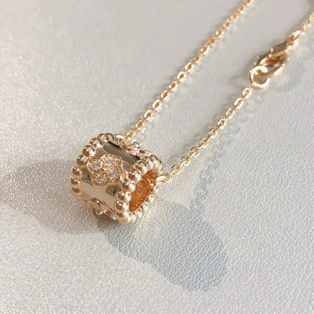 [✨ROSE✨]PERLEE PEDANT NECKLACE GOLD / ROSE GOLD