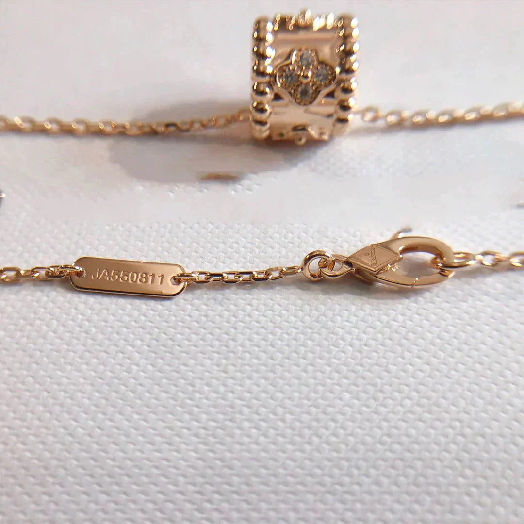 [✨ROSE✨]PERLEE PEDANT NECKLACE GOLD / ROSE GOLD