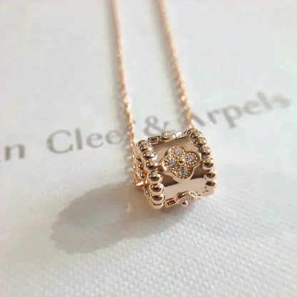 [✨ROSE✨]PERLEE PEDANT NECKLACE GOLD / ROSE GOLD