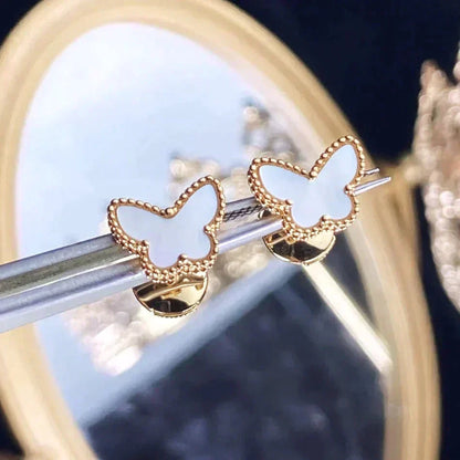 [✨ROSE✨]SWEET BUTTERFLY MOP EARSTUDS