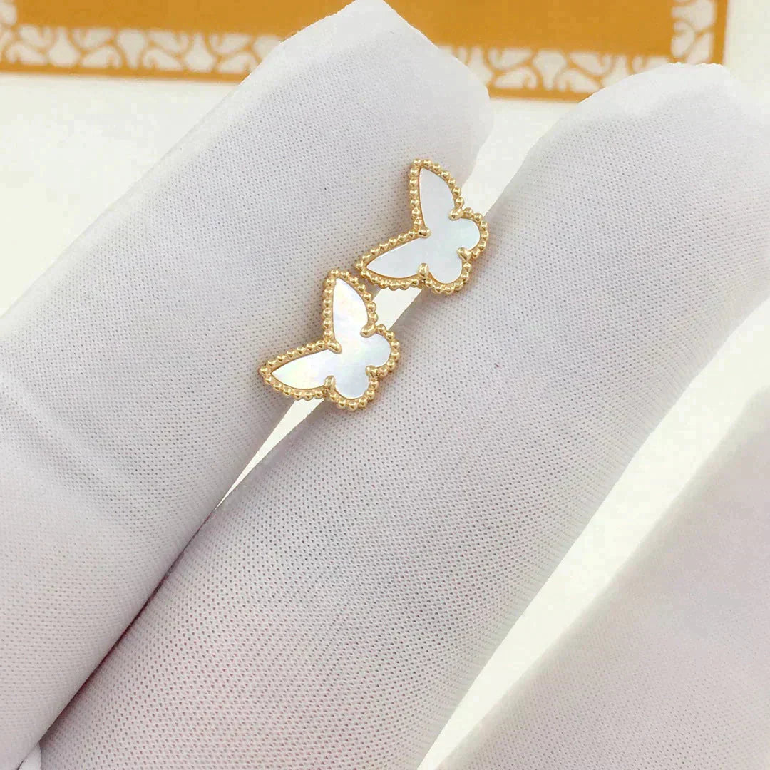 [✨ROSE✨]SWEET BUTTERFLY MOP EARSTUDS