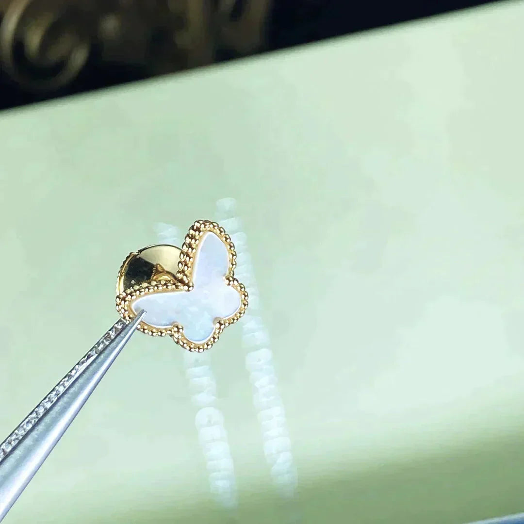 [✨ROSE✨]SWEET BUTTERFLY MOP EARSTUDS