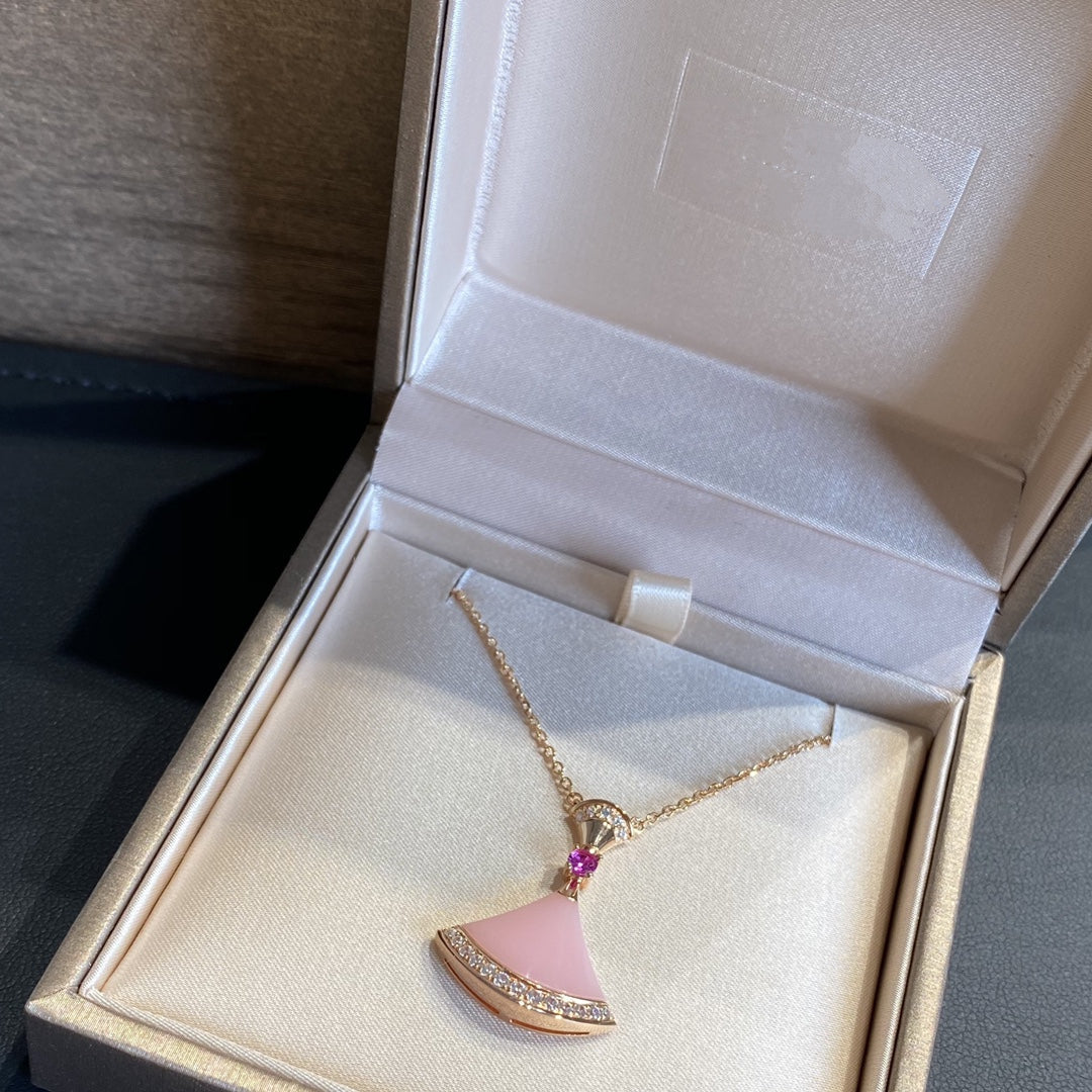 [✨ROSE✨]DREAM NECKLACE PINK OPAL