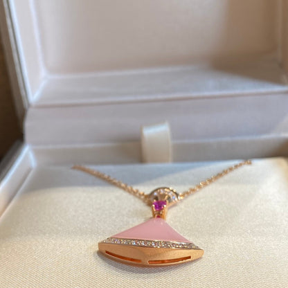 [✨ROSE✨]DREAM NECKLACE PINK OPAL