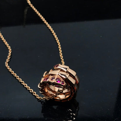 [✨ROSE✨]SERPENTI PEDANT NECKLACE
