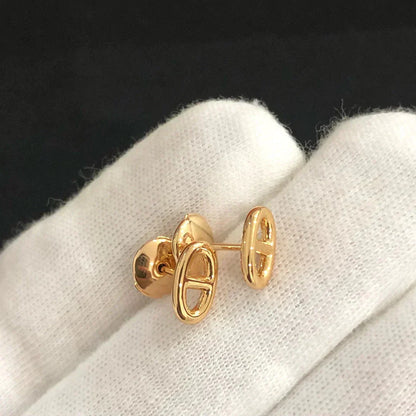 [✨ROSE✨]CHAINE SMALL EARRINGS GOLD AND SILVER