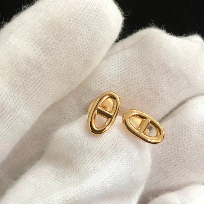[✨ROSE✨]CHAINE SMALL EARRINGS GOLD AND SILVER